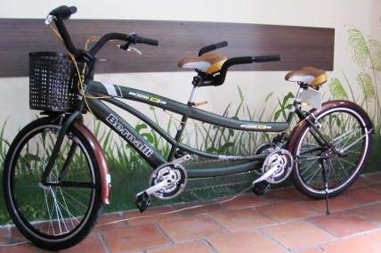 Alquiler bicicleta doble bogota
