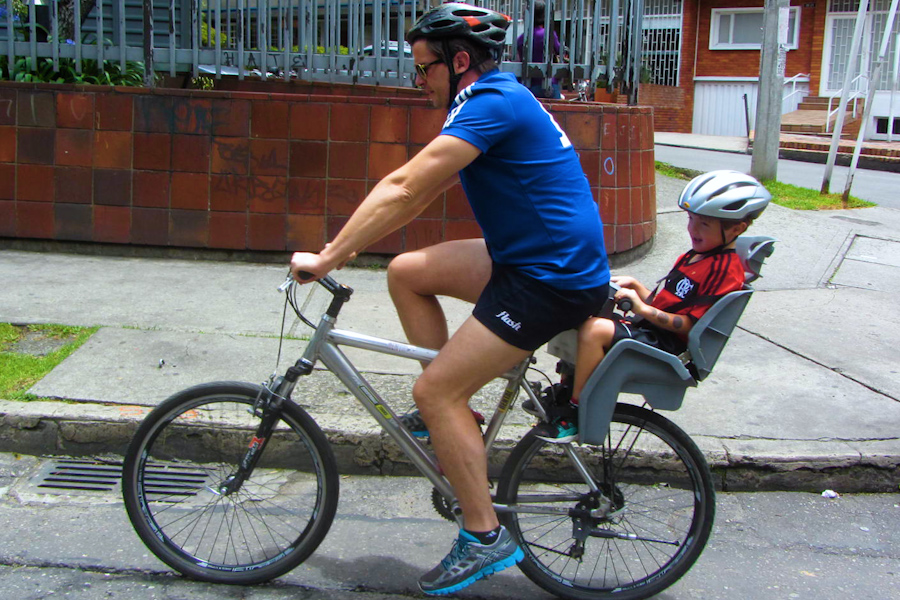Bicicleta con silla de bebe Bogota